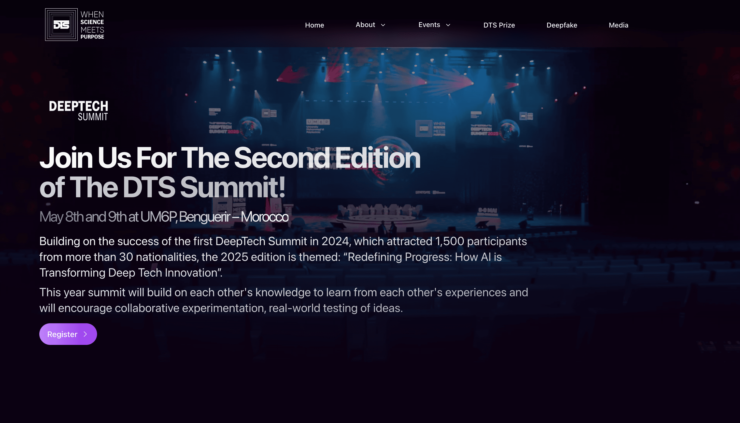 Deep Tech Summit screenshot
